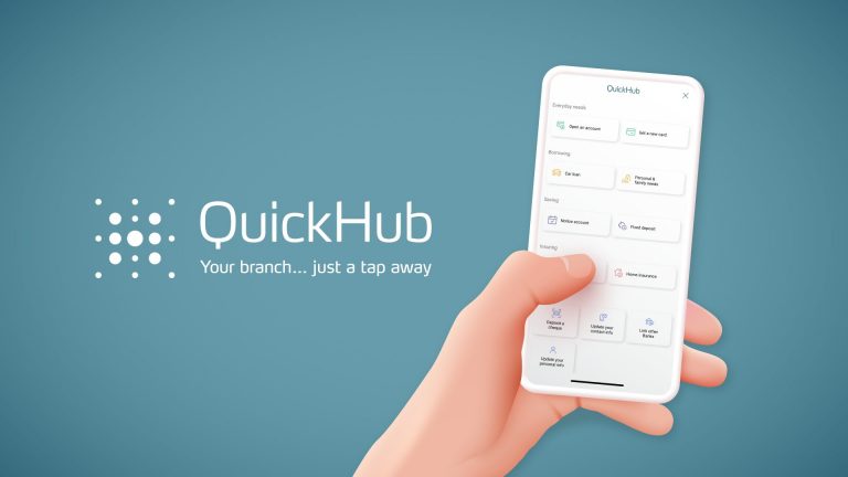 QuickHub: Ένα τραπεζικό κατάστημα στα χέρια σου