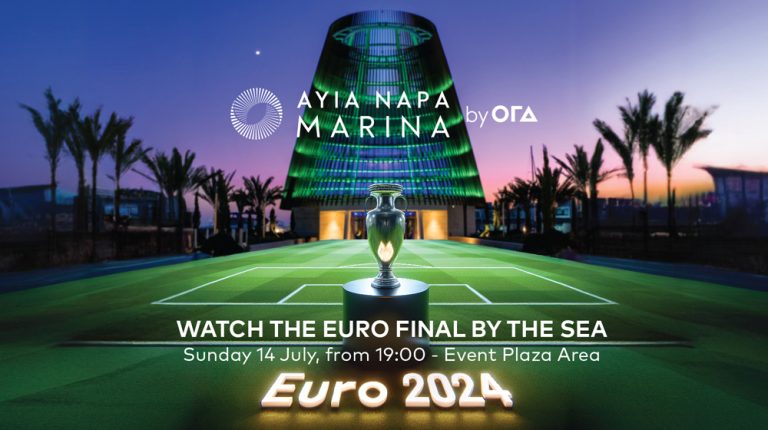 Παρακολούθησε τον τελικό του Euro 2024… με θέα τη Μαρίνα Αγίας Νάπα